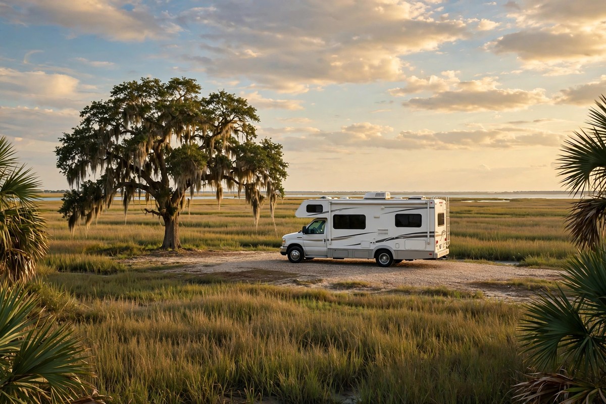 Private RV sites in The Southeast